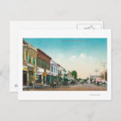 Carte Postale Vue de East StreetHealdsburg, CA (Devant / Derrière)