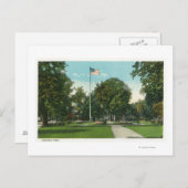 Carte Postale Vue de Flagpole à Academy Park (Devant / Derrière)