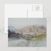Carte Postale Vue de Florence, 1837-39 (Devant / Derrière)