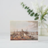 Carte Postale Vue de Francfort, 1814 (Debout devant)