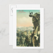 Carte Postale Vue de Glacier Point sur Yosemite (Devant / Derrière)