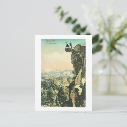 Carte Postale Vue de Glacier Point sur Yosemite (Debout devant)