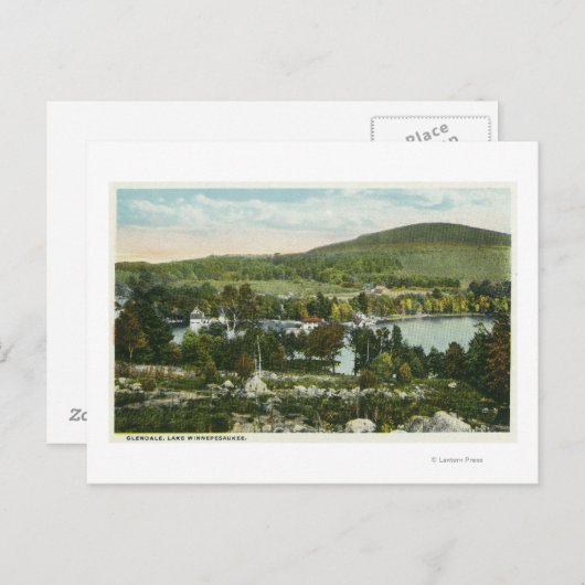 Carte Postale Vue de Glendale (Devant / Derrière)