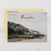 Carte Postale Vue de Guaiaquil Équateur (Devant / Derrière)