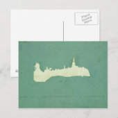 Carte Postale Vue de Hambourg (Devant / Derrière)