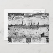 Carte Postale Vue de Hambourg (Devant / Derrière)