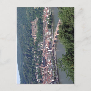 Carte Postale Vue de Heidelberg, Allemagne Table des matières Cr