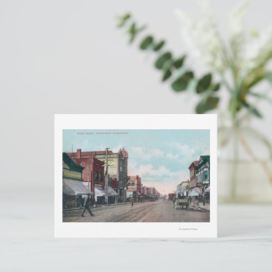 Carte Postale Vue de Holly StreetBellingham, WA (Debout devant)