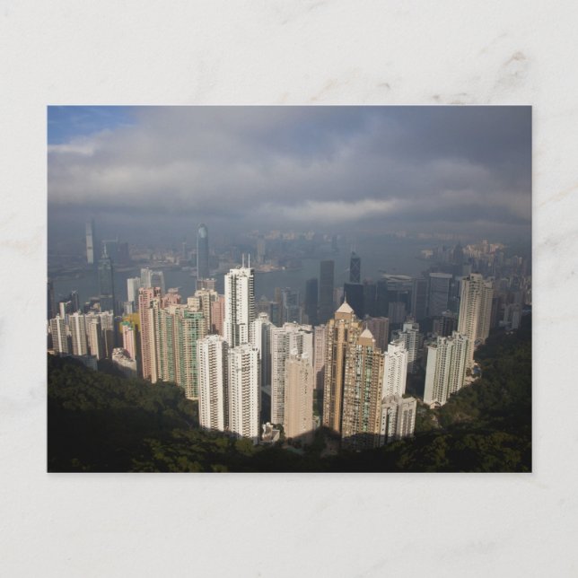 Carte Postale Vue de Hong Kong depuis The Peak (Devant)