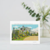 Carte Postale Vue de Hoover's Home, Campus U de Stanford (Debout devant)