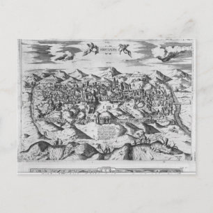 Carte Postale Vue de Jérusalem, 1570 ?