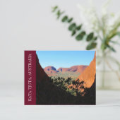 Carte Postale vue de Kata Tjuta (Debout devant)