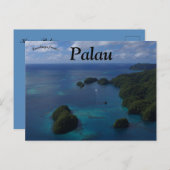 Carte Postale Vue de Kokor Palau (Devant / Derrière)