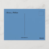 Carte Postale Vue de Kokor Palau (Dos)