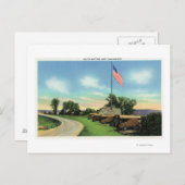 Carte Postale Vue de la batterie sud et du bastion du drapeau (Devant / Derrière)