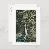 Carte Postale Vue de la Cascade centrale (Devant / Derrière)