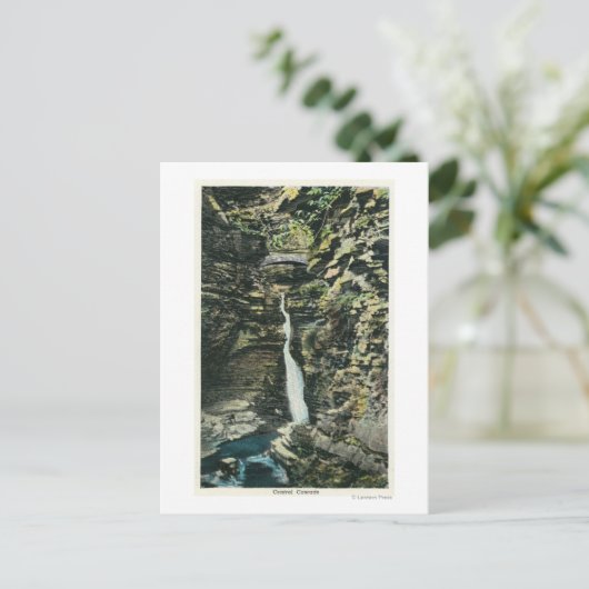 Carte Postale Vue de la Cascade centrale (Debout devant)