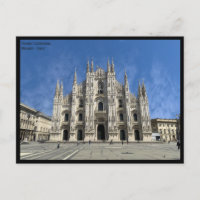 Vue de la cathédrale de Milan - photo - Italie