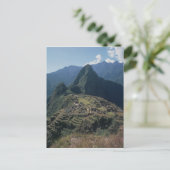 Carte Postale Vue de la citadelle au Machu Picchu (Debout devant)