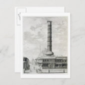 Carte Postale Vue de la colonne de Constantine et de la Principa (Devant / Derrière)