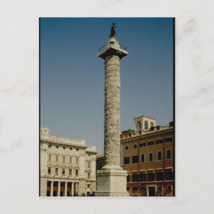 Carte Postale Vue de la colonne de Trajan, 113 AD