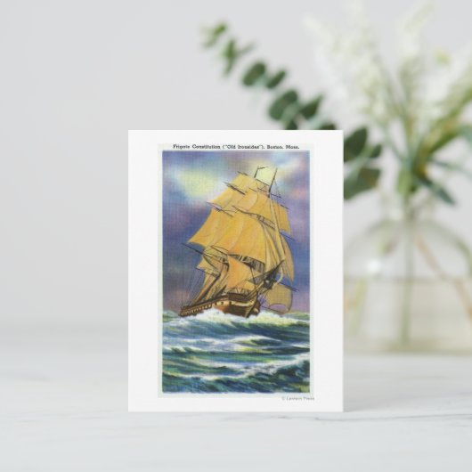 Carte Postale Vue de la Constitution des frégates, Vieux côtés (Debout devant)