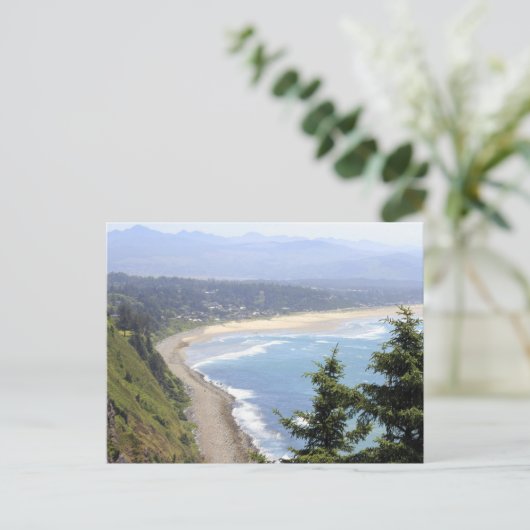 Carte Postale Vue de la côte de l'Oregon (Debout devant)