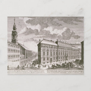 Carte Postale Vue de la Dorotheergasse montrant la