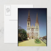 Carte Postale Vue de la façade ouest 2 (Devant / Derrière)