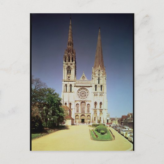 Carte Postale Vue de la façade ouest 2 (Devant)