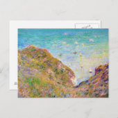 Carte Postale Vue de la falaise à Pourville, Bright Weather (Devant / Derrière)