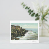 Carte Postale Vue de la falaise de tête d'écran (Debout devant)