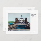 Carte Postale Vue de la Foire de Berkeley Ferryboat (Devant / Derrière)