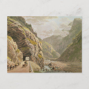 Carte Postale Vue de la Galerie d'Algaby près de la frontière du