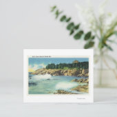 Carte Postale Vue de la grotte des enfants à Squirrel Island (Debout devant)