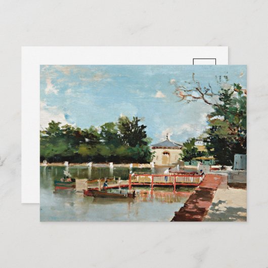 Carte Postale Vue de la Jetée | Joaquín Sorolla (Devant / Derrière)