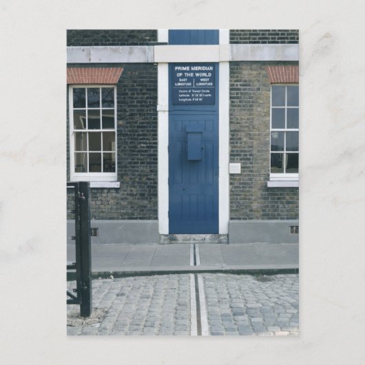 Carte Postale Vue de la ligne méridienne (Devant)