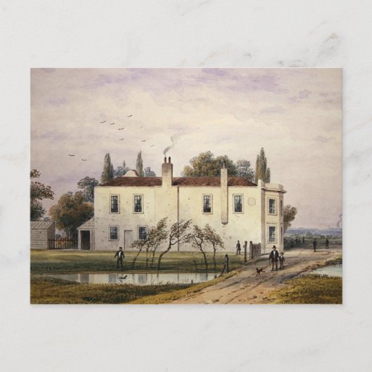 Carte Postale Vue de la Maison de Copenhague, 1853 (Devant)