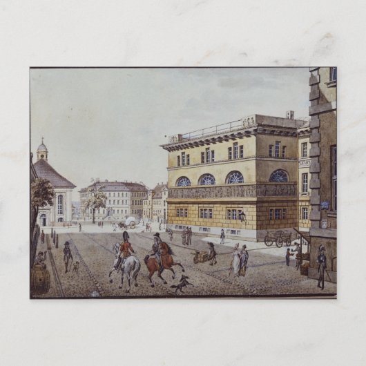 Carte Postale Vue de la menthe, Berlin (Devant)