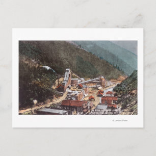 Carte Postale Vue de la mine Hecla sur le canyon