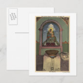 Carte Postale Vue de la mission et de la baptistère (Devant / Derrière)