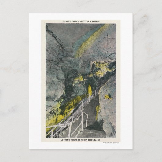 Carte Postale Vue de la pagode chinoise dans le temple de Titan (Devant)