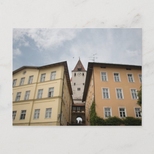 CARTE POSTALE VUE DE LA PLACE DU MARCHÉ DE LA HAYE SUR UNE PETIT (Devant)