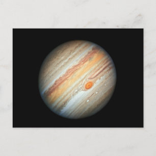 Carte Postale Vue de la planète Jupiter (télescope Hubble)