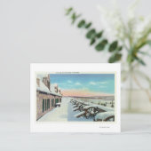 Carte Postale Vue de la Plate-forme Sud en hiver (Debout devant)