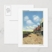 Carte Postale Vue de la plateforme Sud (Devant / Derrière)