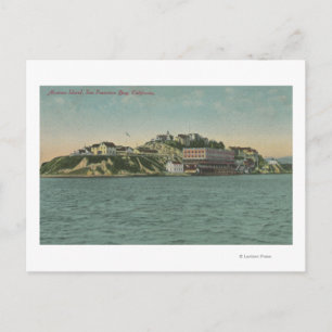 Carte Postale Vue de la prison de l'île CAAlcatraz