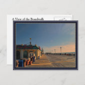 Carte Postale Vue de la promenade (Devant / Derrière)