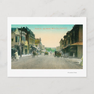 Carte Postale Vue de la quatrième rue # 2San Rafael, CA