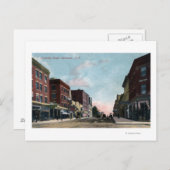 Carte Postale Vue de la rue Granville (Devant / Derrière)